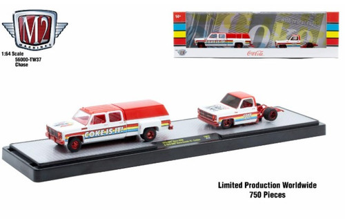 M2 Machines Auto Hauler TW37 1973 GMC Sierra 3500 and Sierra